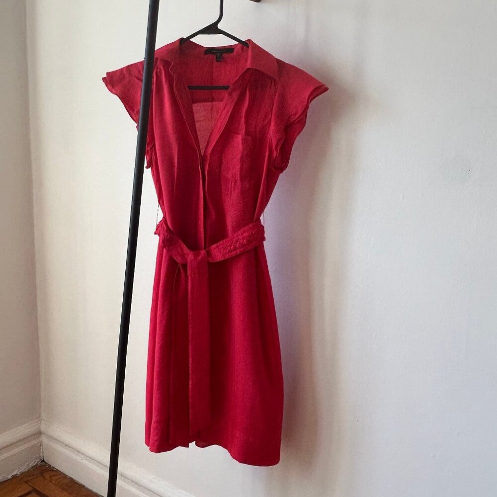 BCBG Maxazaria Belted Dress